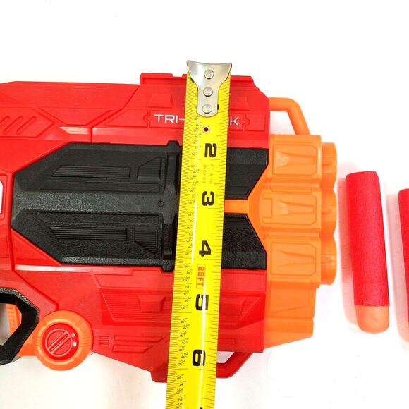 Mega Tri-Break Nerf gun comes with 5 darts 2017 Working - Picture 9 of 10